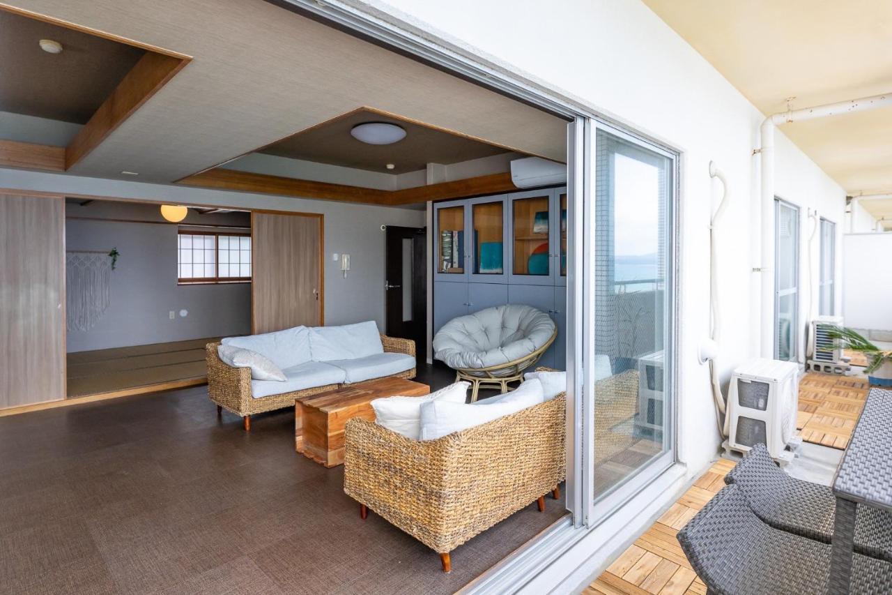 海まで徒歩1分。最上階の角部屋！アクセス抜群オーシャンビュー でのんびりstay Agarie Ngoại thất bức ảnh